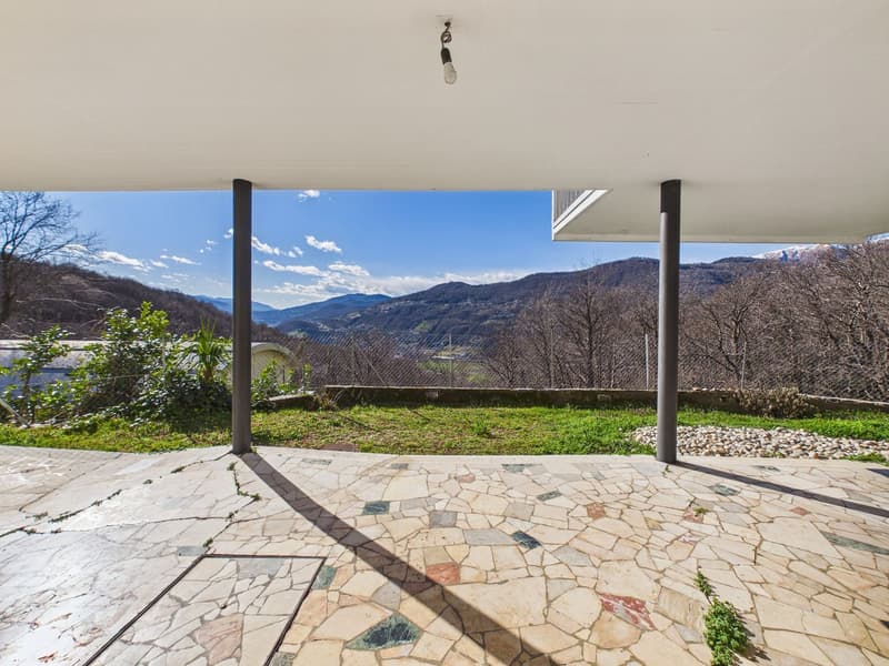 Villa mit grossem Garten und Panoramablick – Breganzona (32)