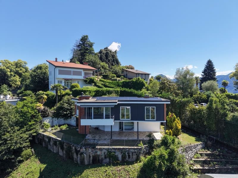 Villa mit grossem Garten und Panoramablick – Breganzona (34)