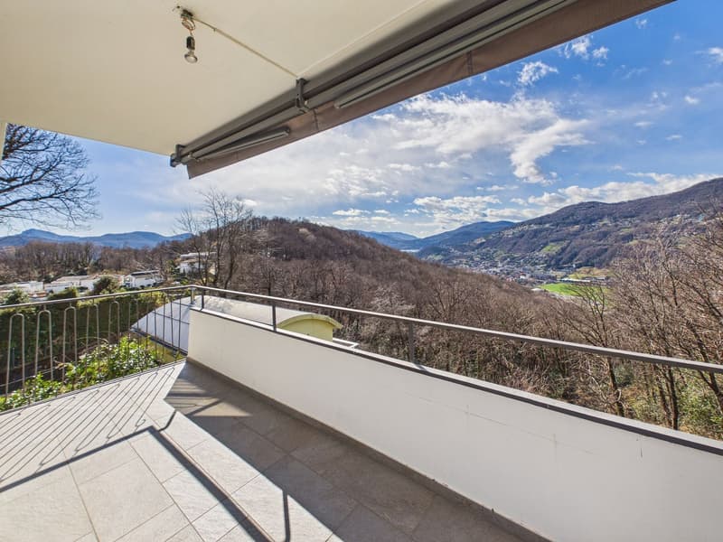 Villa mit grossem Garten und Panoramablick – Breganzona (15)