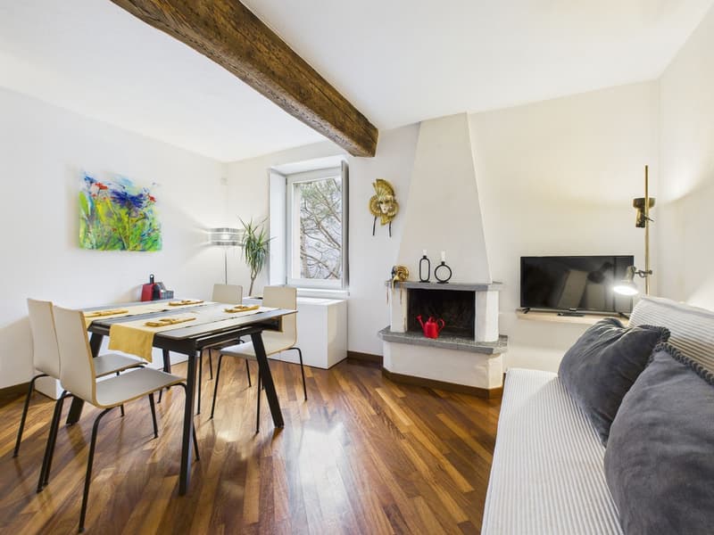 Appartamento di 2½ locali con splendida vista lago nel cuore di Morcote (3)