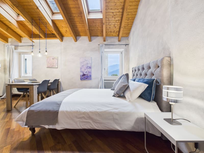 Maisonette arredata di 1½ locali con vista sul lago a Morcote (5)