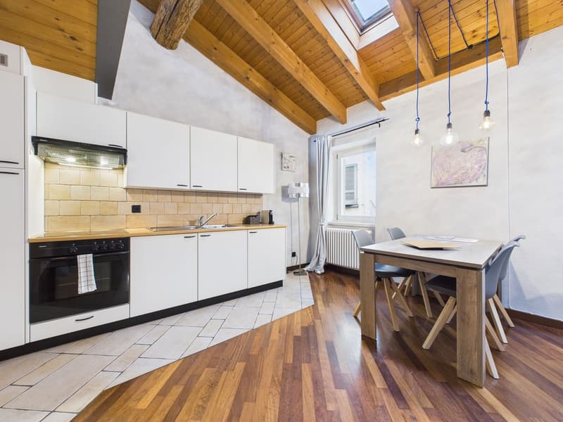Maisonette arredata di 1½ locali con vista sul lago a Morcote (4)