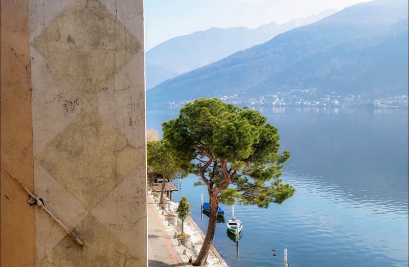 Maisonette arredata di 1½ locali con vista sul lago a Morcote (1)
