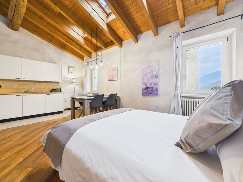 Maisonette arredata di 1½ locali con vista sul lago a Morcote (6)