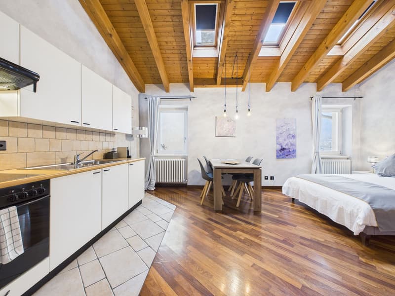 Maisonette arredata di 1½ locali con vista sul lago a Morcote (3)