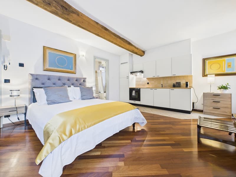 Elegante 1½ locali con vista lago a Morcote (2)