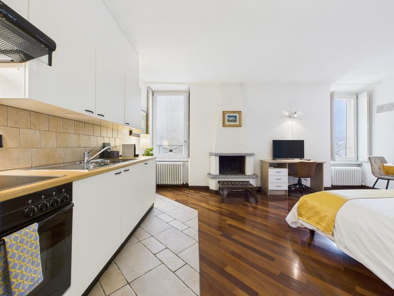 Elegante 1½ locali con vista lago a Morcote (4)