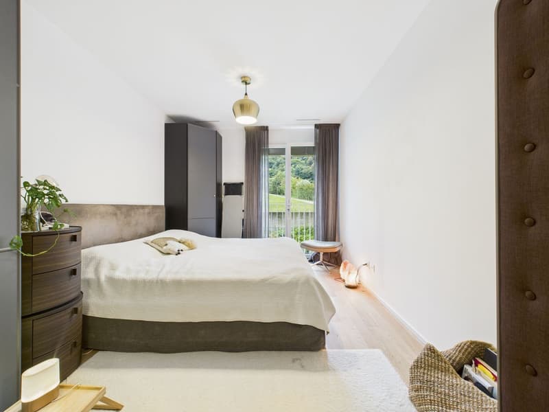 Appartamento di 3.5 locali in residenza Minergie con piscina condominiale. (11)