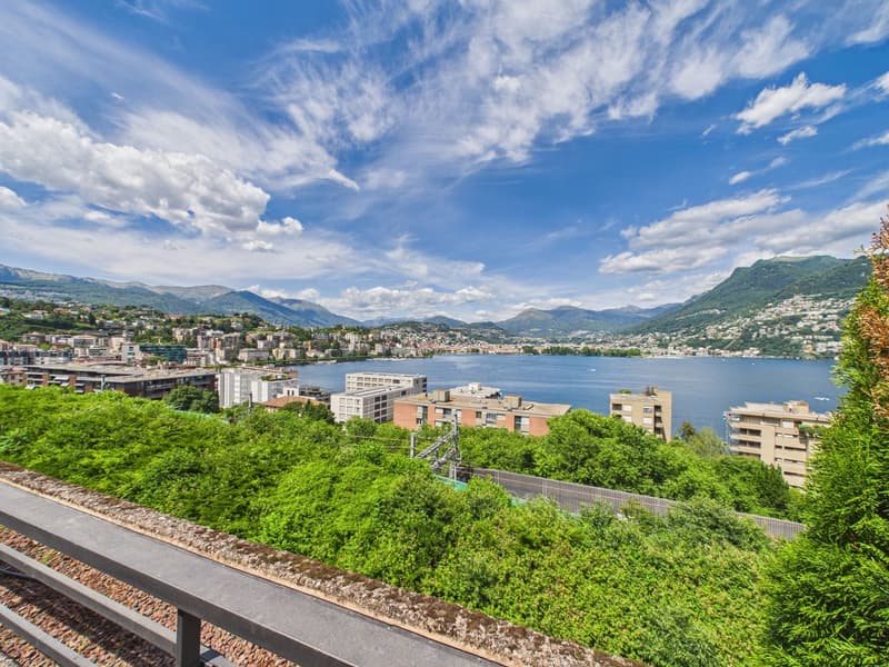 Appartement panoramique avec une vue rêvée sur le golfe de Lugano (2)