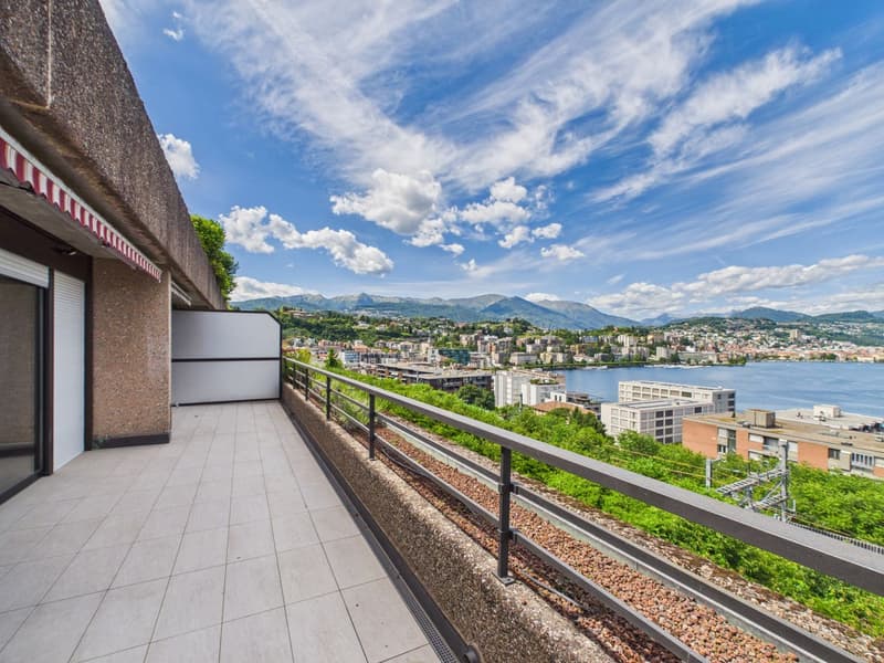 Appartement panoramique avec une vue rêvée sur le golfe de Lugano (21)