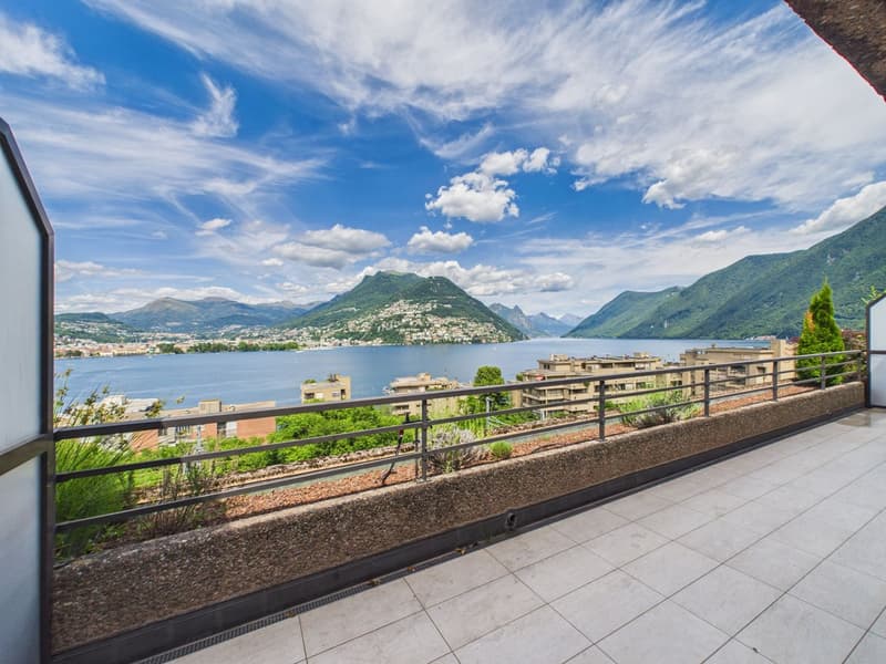 Appartement panoramique avec une vue rêvée sur le golfe de Lugano (22)