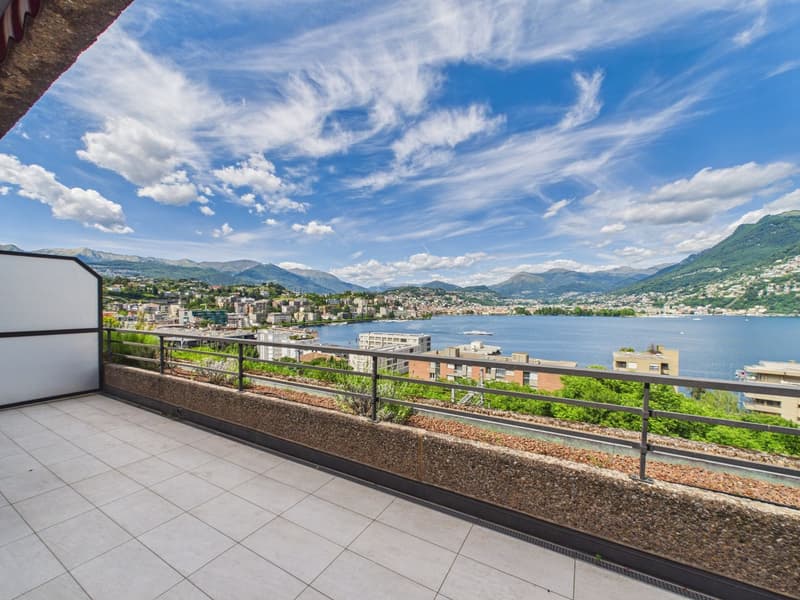 Appartement panoramique avec une vue rêvée sur le golfe de Lugano (6)