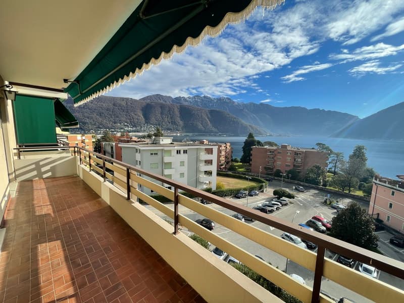 Affittasi grazioso 2½ locali con meravigliosa vista lago (5)