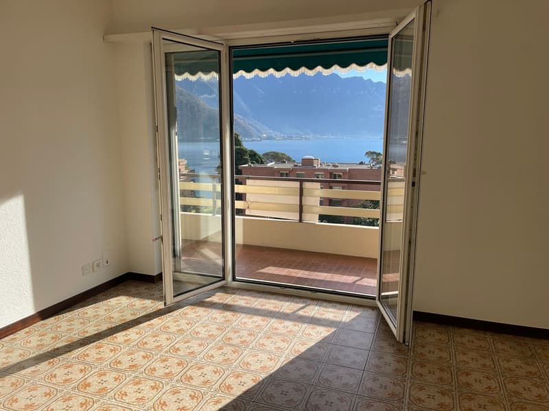 Affittasi grazioso 2½ locali con meravigliosa vista lago (9)