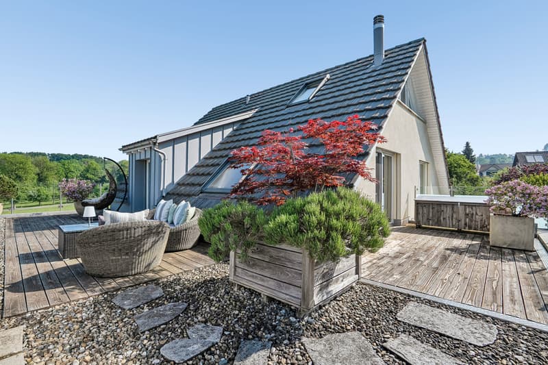 Exclusive living with a view of the greenery in Hettlingen (8)