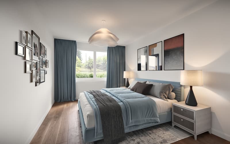 3.5-room garden apartment in Stüsslingen, spacious, modern, and close to nature (5)