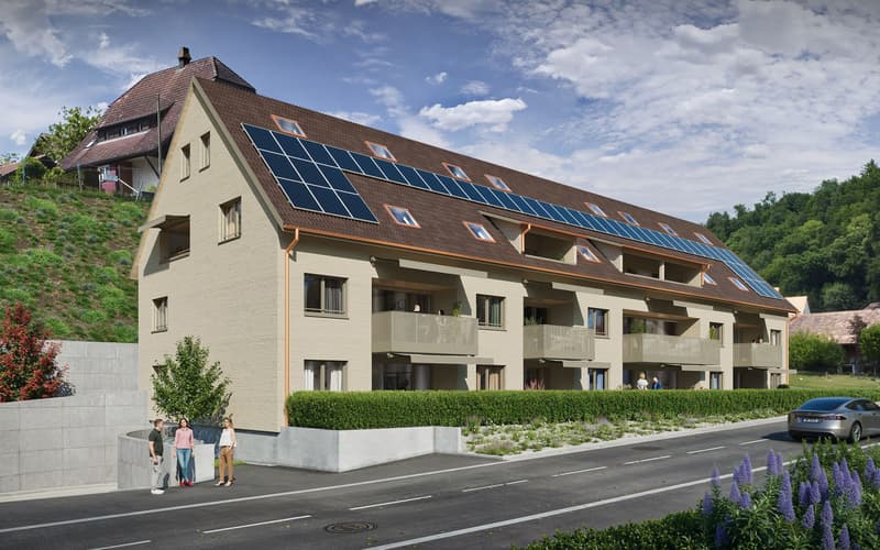 Spacious 4.5-room apartment with large balcony in Stüsslingen (2)