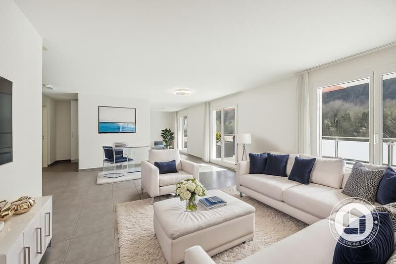 4.5-Room Attic Apartment with Large Roof Terrace! (3)