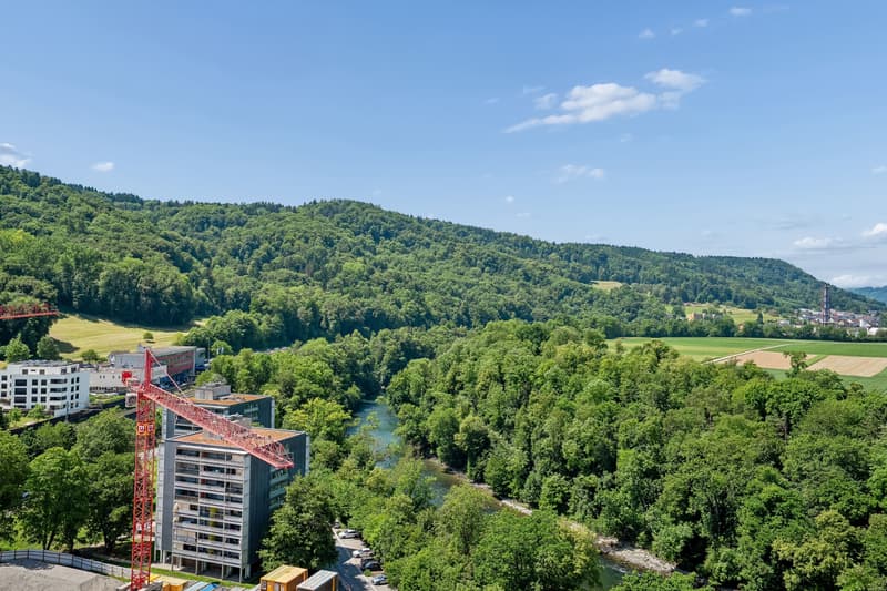 Exclusive 2.5-room apartment on the top floor with panoramic views in Baden (12)