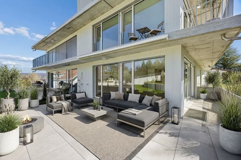 2.5-Zi.-Gartenwohnung mit grosser Terrasse in Neuenhof (7)