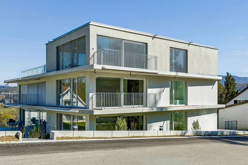 2.5-Zimmer-Etagenwohnung im Neubau / Erstbezug mit sonnigem Südbalkon in Neuenhof (2)