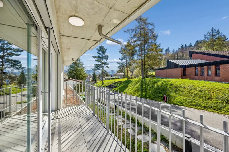 2.5-Zimmer-Etagenwohnung im Neubau / Erstbezug mit sonnigem Südbalkon in Neuenhof (6)