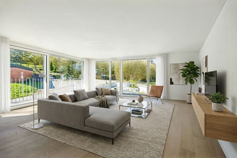 2.5-room apartment in a new building / first occupancy with a sunny south balcony in Neuenhof (3)