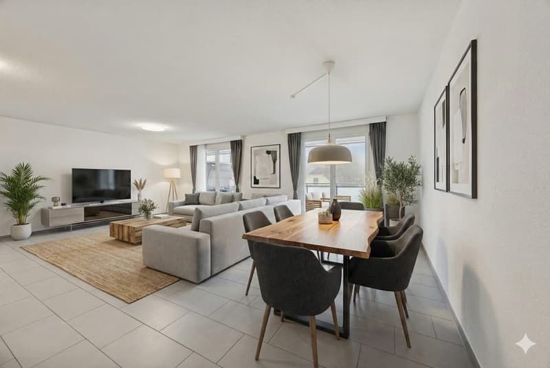 Attractive 3-room apartment with 28.6 m² terrace and lift (10)