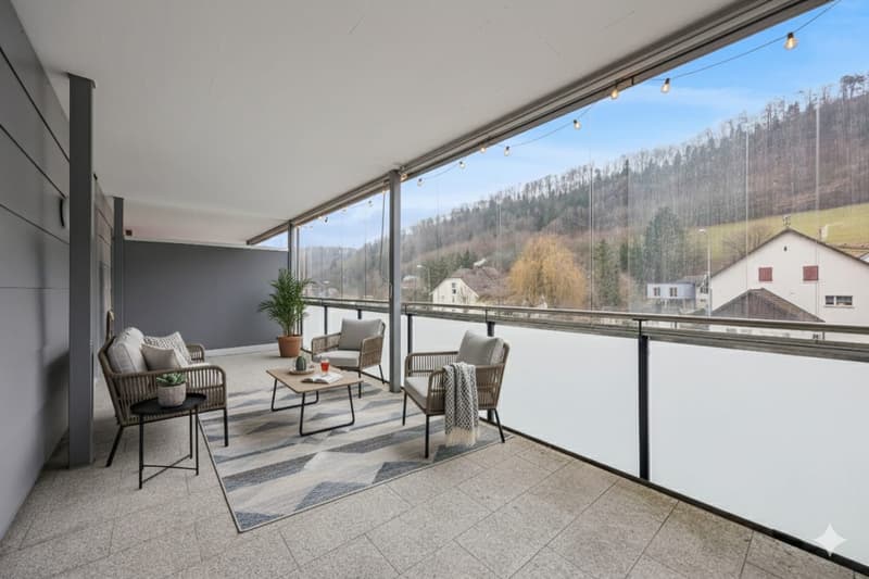 Trimbach: Appartement ensoleillé de 2,5 pièces avec terrasse de 43,6 m² (3)