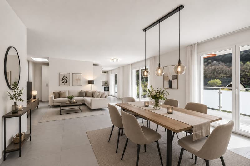 4.5-Zimmer-Attikawohnung mit grosser Dachterrasse! (2)