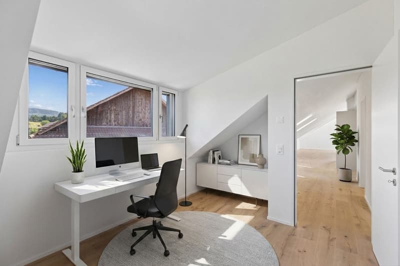 Appartement moderne de 3,5 pièces sous les toits - lumineux et accueillant (2)
