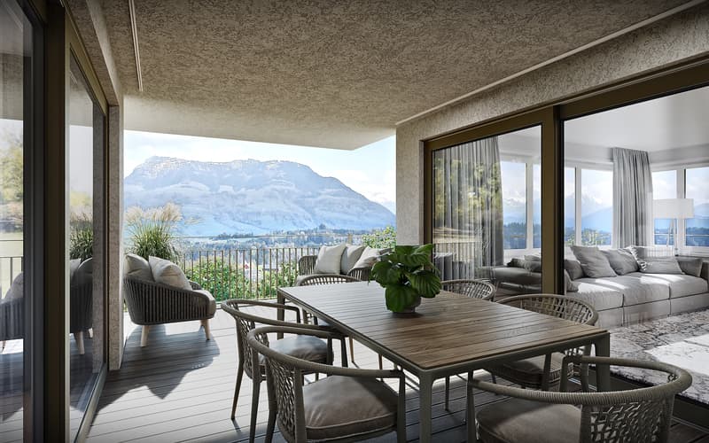 Exklusives Wohnen mit Weitblick - Ihr neues Zuhause in Udligenswil (3)