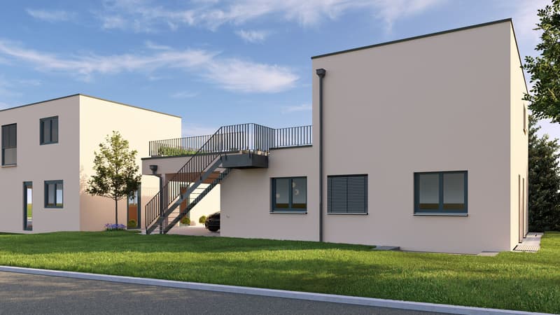 New building in a sunny location - modern 5.5-room single-family house with plenty of light and a spacious terrace (7)