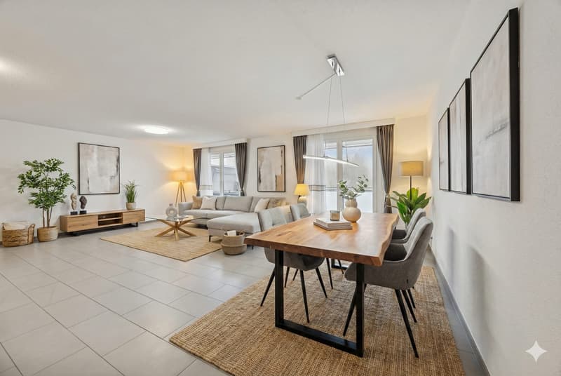 Attractive 3-room apartment with 28.6 m² terrace and lift (1)