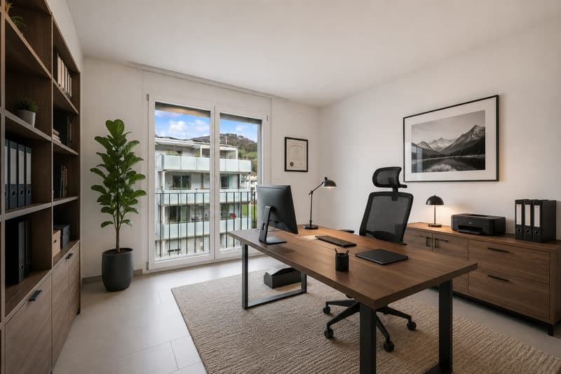 4.5-Zimmer-Attikawohnung mit grosser Dachterrasse! (7)