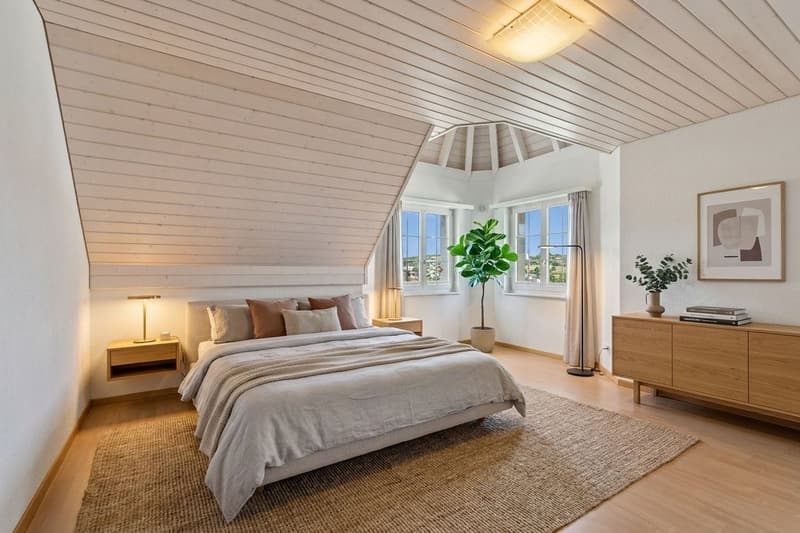 Exklusive Landhausvilla mit Türmli an sonniger Südwesthanglage, nur 30 Minuten bis Zürich HB (6)