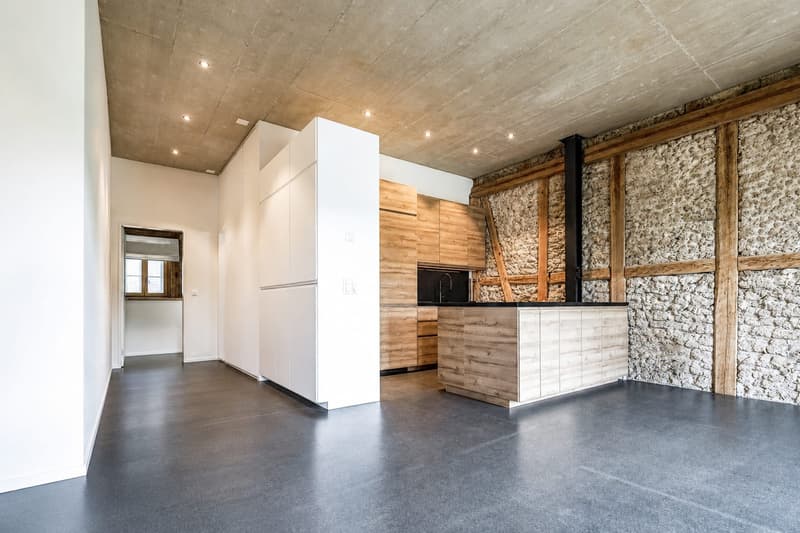Historisches Bijou mit modernem Ausbaustandard - 2.5-Zimmer-Wohnung mit Balkon (1)