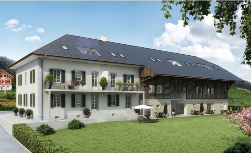 Historisches Bijou mit modernem Ausbaustandard - 2.5-Zimmer-Wohnung mit Balkon (8)