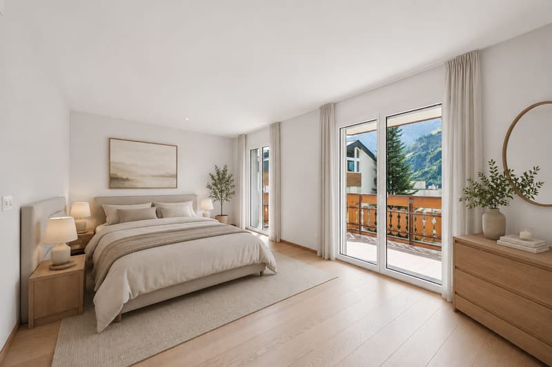Ihr Rückzugsort in den Alpen: 4.5-Zimmer-Residenz in Leukerbad (3)