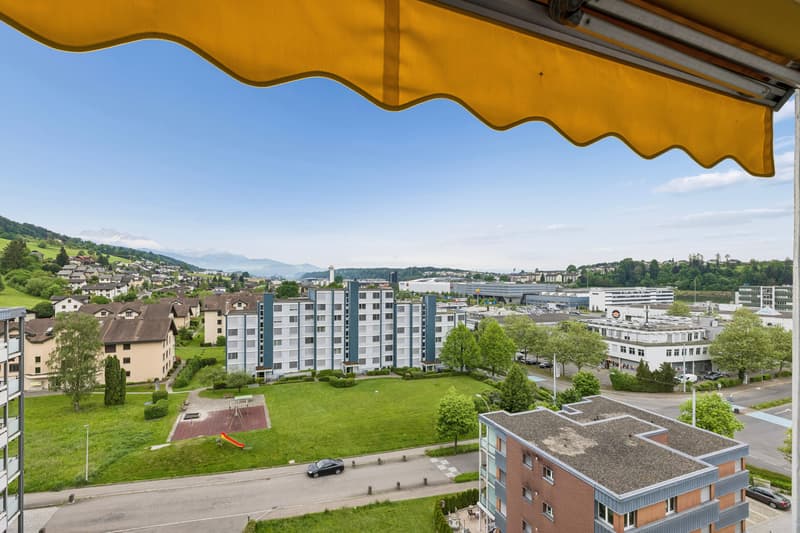 Panorama-Weitsicht & Sonnenuntergang im obersten Stock (12)