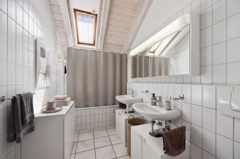 Allein unter dem Dach - 4½ Zimmer mit offenem Dachstuhl, Terrasse und Weitsicht (13)