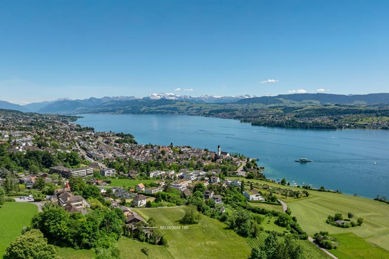 PANORAMAGRUNDSTÜCK AM ZÜRICHSEE (1)
