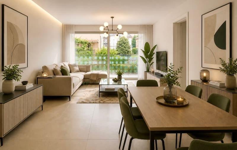 Mendrisio moderne Wohnung mit schöner Terrasse (4)