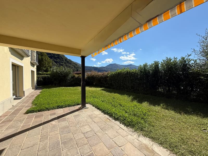 Appartamento di 5 locali con giardino e vista lago a Morcote (1)