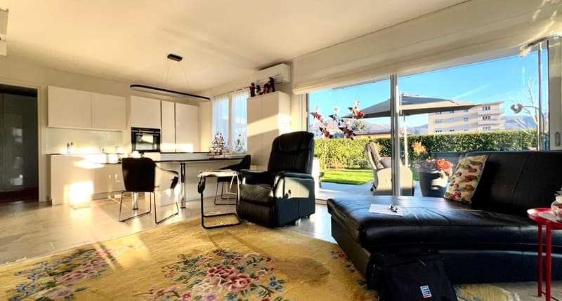 Appartamento 3,5 locali con ampia terrazza e giardino (10)
