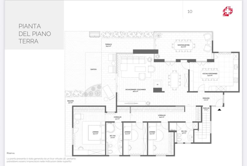 Prestigiosa villa unifamiliare con giardino esclusivo (27)