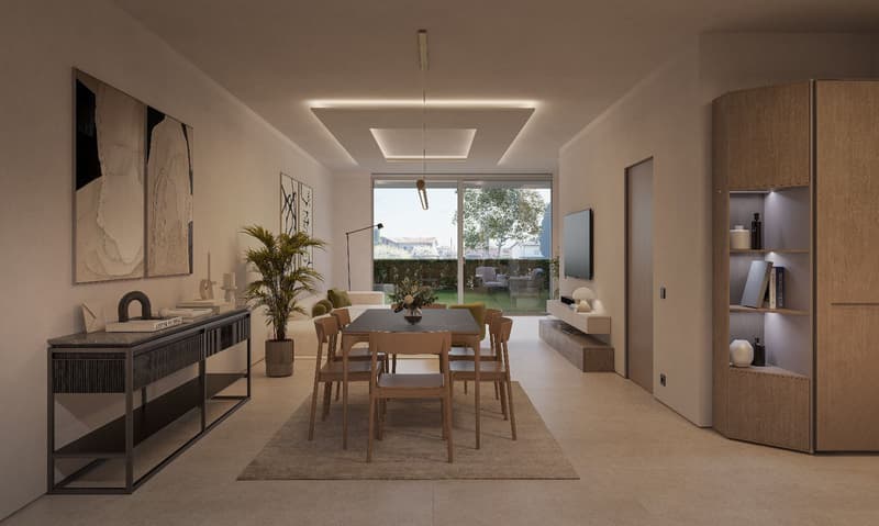 Villetta 4,5 locali con giardino e piscina (3)