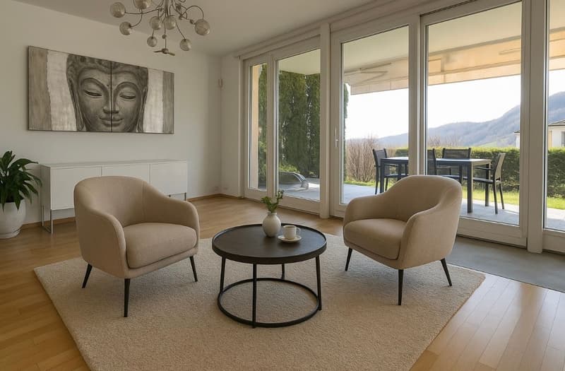Elegante Villetta con giardino privato a pochi minuti da Lugano (2)