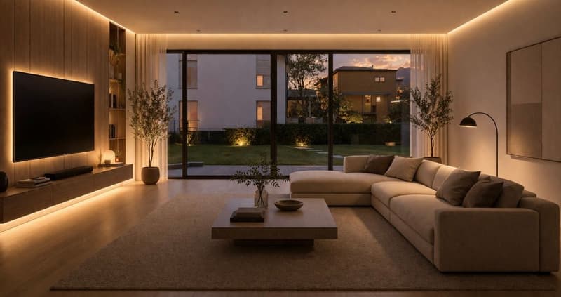 Elegante villetta nuova con giardino in zona residenziale immersa nel verde (10)