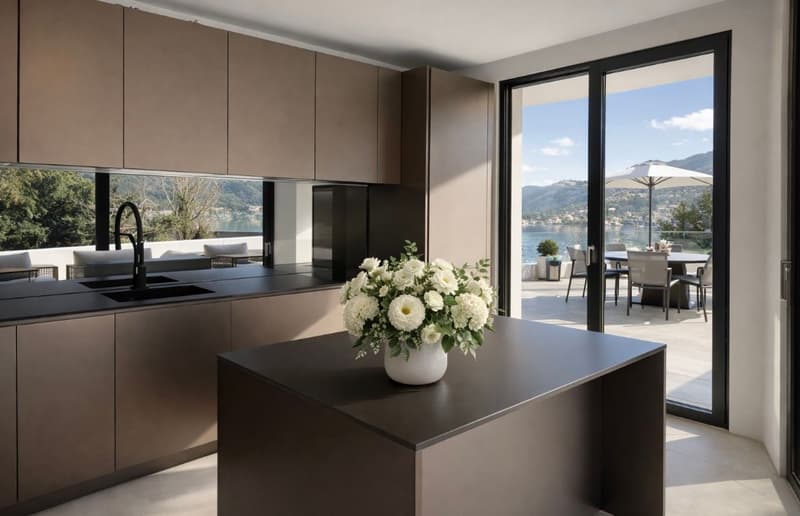 Villa di design in posizione unica con vista lago mozzafiato e darsena (6)